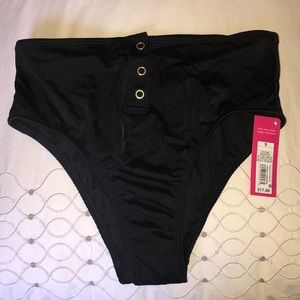 Xhiliration High Waisted Bikini Bottoms